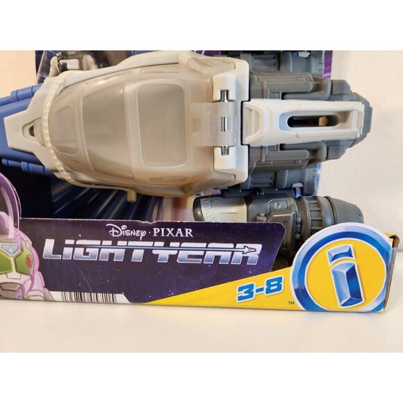 Imaginext Disney Lightyear Hyperspeed Explorer XL-01 Spaceship & Buzz Figure - Picture 4 of 6